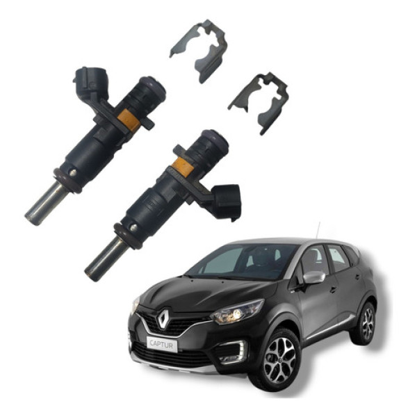Par Bico Injetor Renault Captur 1.6 2018 A 2021