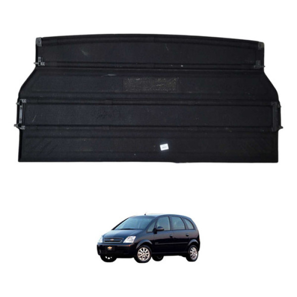 Tampa Bagagito Chevrolet Meriva 2003 2011 Preto