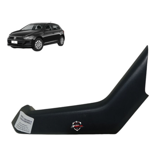 Puxador Porta Dianteiro Direito Volkswagen Polo 2019 Preto