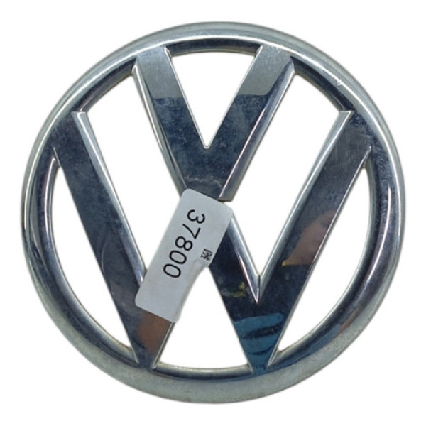 Emblema Traseira Vw Gol Voyage Saveiro G6 G7 G8 Prata