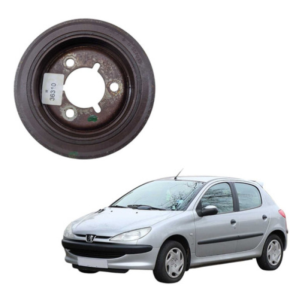 Polia Vibraquim Peugeot 206 207 C3 1.4 2000 2013 E102111a