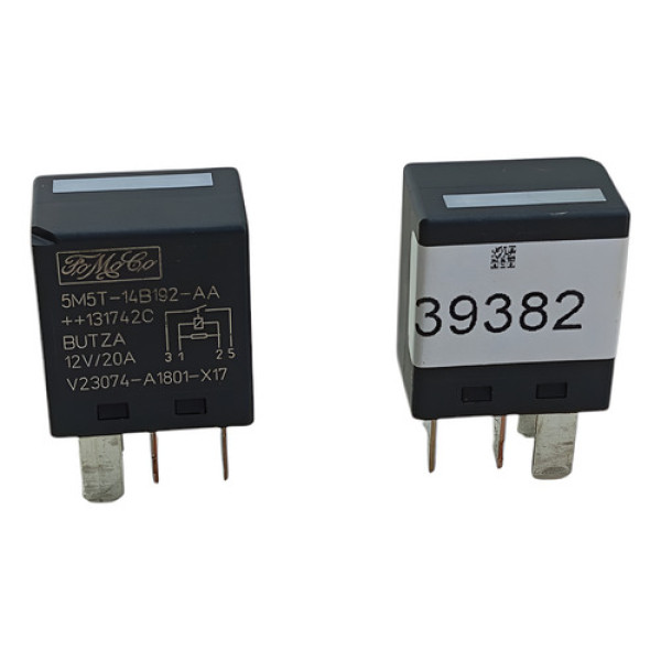 Par Rele Auxiliar Ford Ka New Fiesta Ecosport 2011 2020 Preto