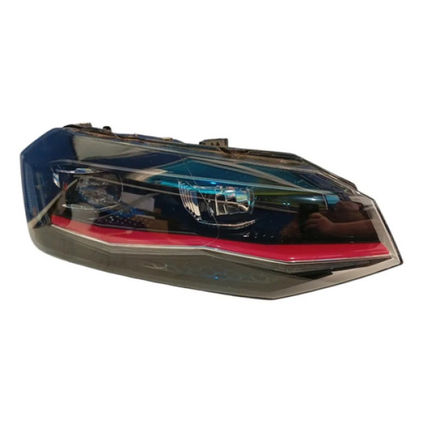Farol Direito Led Virtus Gts 2020/2022 2g1941036g Detalhe Direito/passageiro