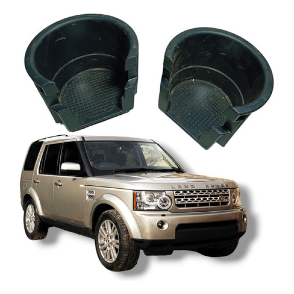 Par Porta Copos Console Central Discovery 4 2009 A 2013 Preto