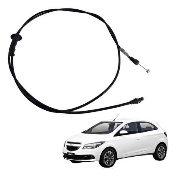 Cabo Abertura Capô Gm Onix Prisma 2013 A 2015