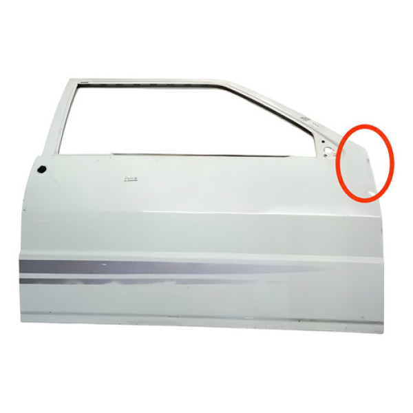 Porta Dianteira Direita Fiat Uno Mille 1.0 2 Portas 2012 Dianteira Direita Branco