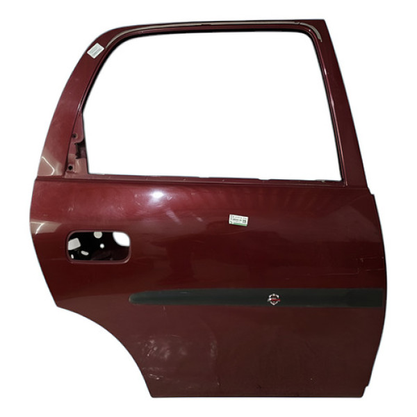 Porta Traseira Direita Chevrolet Corsa Wind 2001 Traseira Direita Vermelho