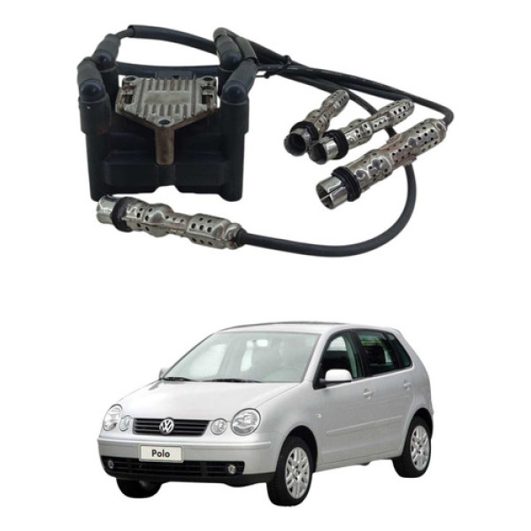 Bobina Igniçao Vw Polo Fox Golf 1.6 2005 2013 Pbtgf30