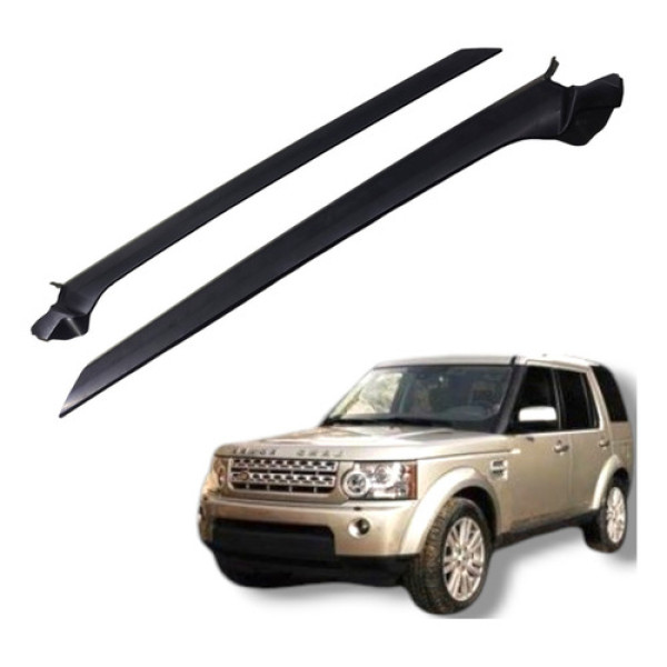 Par Acabamento Parabrisa Land Rover Discovery 4 2009 A 2013 Preto