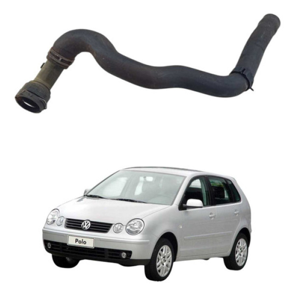 Mangueira Inferior Radiador Volkswagen Polo 1.6 2003 2006