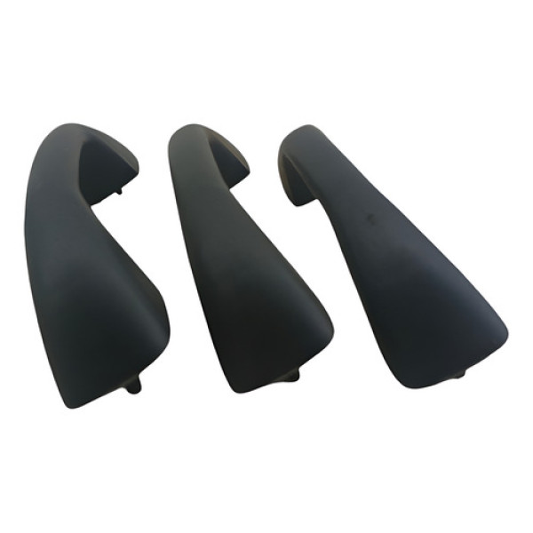 Jogo Alca Teto Renault Duster Oroch 2016 2022 Preta