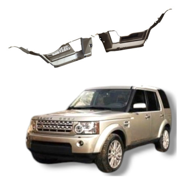 Par Acabamento Forro Porta Malas Discovery 4 2009 A 2013 Bege