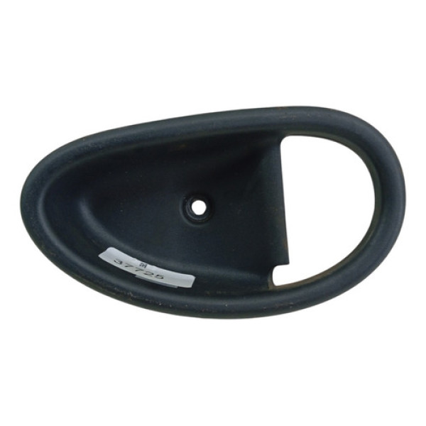 Moldura Maçaneta Porta Dianteira Direita Fiat Siena 2007 Preto Dianteira