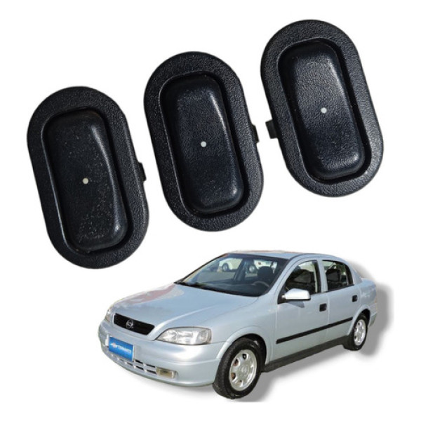 Jogo Comando Botão Vidro Elétrico Gm Astra 2000 A 2012