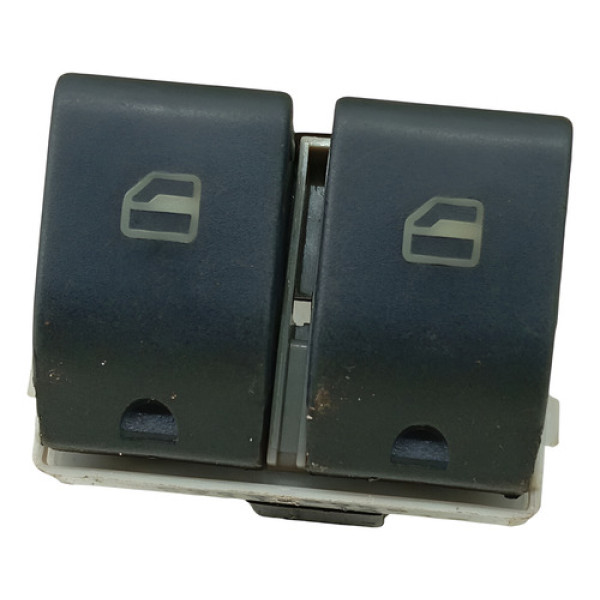 Botão Duplo Vidro Elétrico Vw Gol Fox Polo 2003 2012