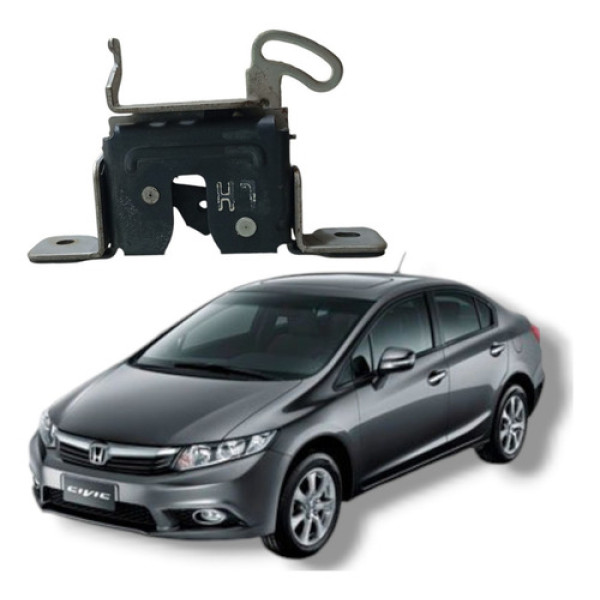 Fechadura Trava Banco Traseiro Direito Honda Civic 2012 16 Preto