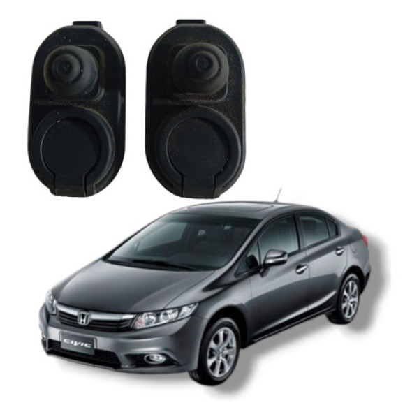 Par Interruptor Trava Porta Honda Civic Lxs 2012 2016