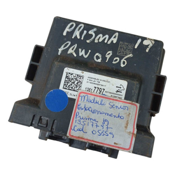 Modulo Sensor Estacionamento Gm Onix Prisma 2013 2019 Preto