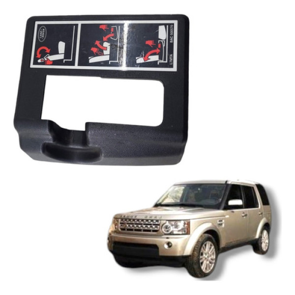 Moldura Trava Banco Direito Land Rover Discovery 4 2009 2013 Preto