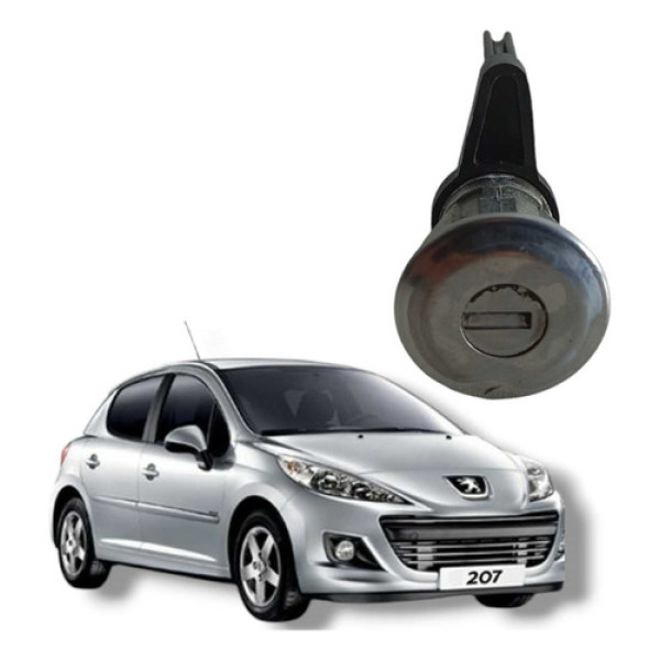 Miolo Fechadura Dianteira Peugeot 207 2010