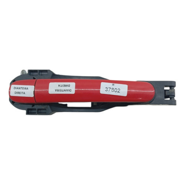 Maçaneta Externa Dianteira Direita Vw Gol Voyage Fox 2014 Vermelho Dianteira