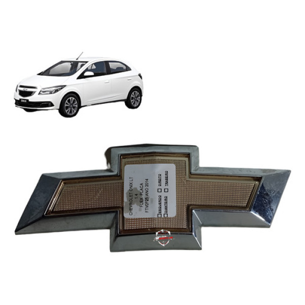 Emblema Grade Parachoque Dianteiro Chevrolet Onix 2014