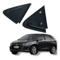 Moldura Retrovisor Externa Traseiro Gm Onix Turbo 2020 2023 Preto