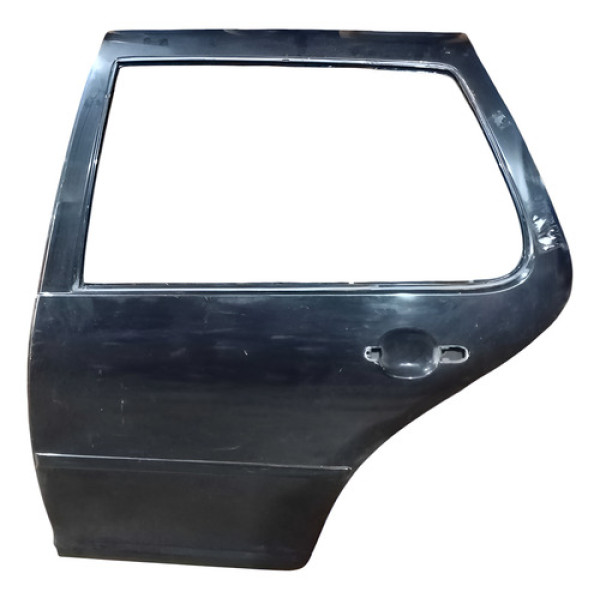 Porta Traseira Le Vw Golf 2002 Traseira Esquerdo Preto