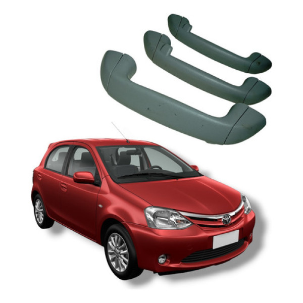 Jogo Alça Teto Puta Que Pariu Toyota Etios 2012 A 2020