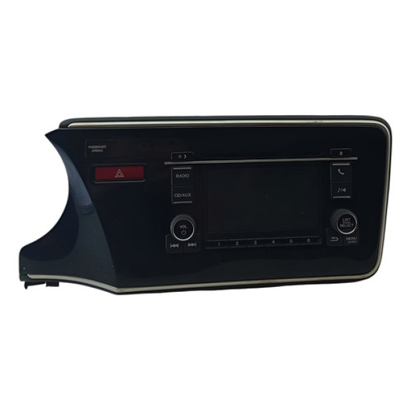 Radio Multimid. Botões Honda City 15 16  Preto