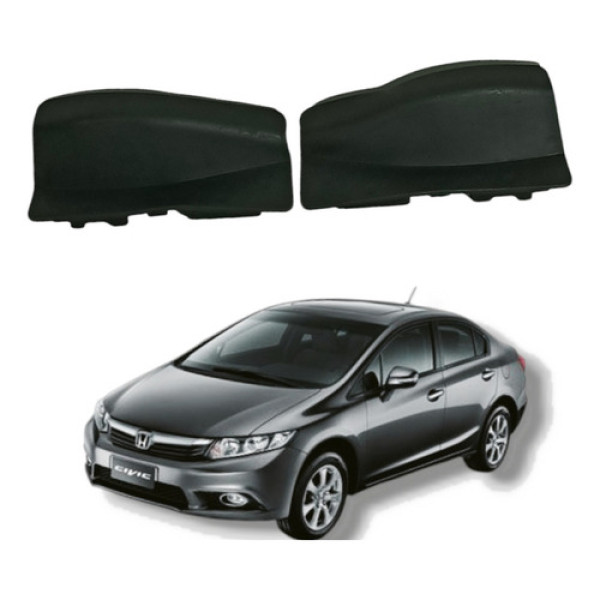Par Acabamento Churrasqueira Honda Civic Lxs 2012 2016