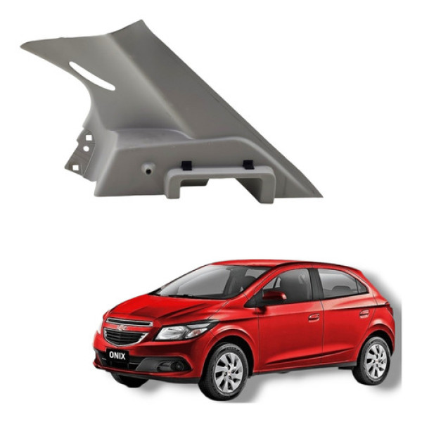 Suporte Bagagito Tampão Traseiro Direito Gm Onix 2013 2020 Bege