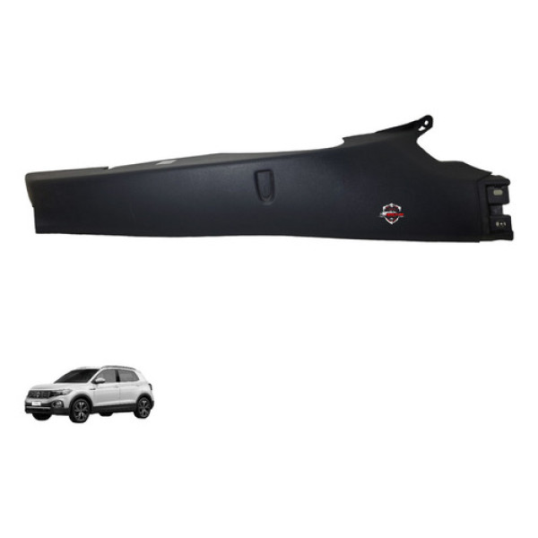 Acabamento Banco Traseiro Direito Volkswagen T-cross 2023 Preto