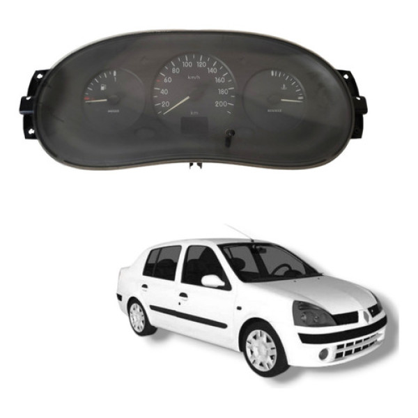 Painel Instrumentos Velocímetro Renault Clio 2000 2008