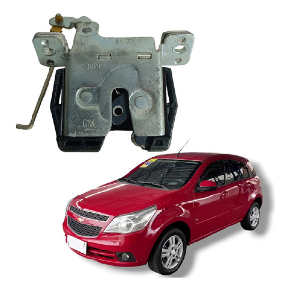Fechadura Tampa Porta Malas Traseiro Gm Agile 2009 A 2014