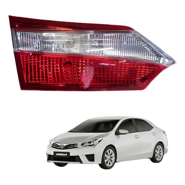 Lanterna Tampa Traseira Esquerda Toyota Corolla 2016 Orig Esquerdo/motorista Água
