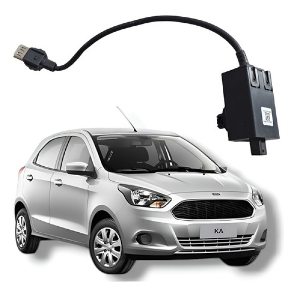 Entrada Usb Ford Ka 1.0 2017 Prateado