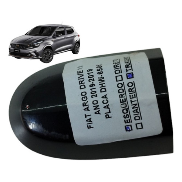 Maçaneta Externa Traseira Esquerda Fiat Argo 2019 Preto Dianteira