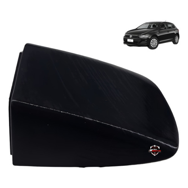 Acabamento Maçaneta Externa Traseira Direita Volks Polo 2019 Preto Traseira