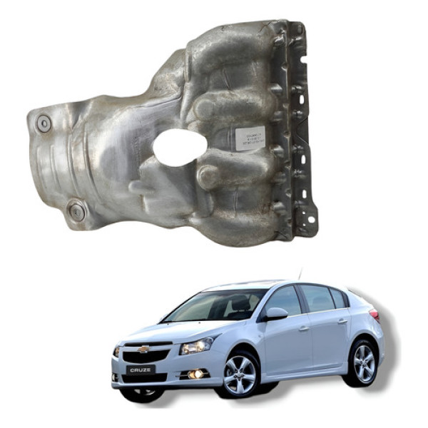 Defletor Calor Protetor Escapamento Gm Tracker 2013 A 2018