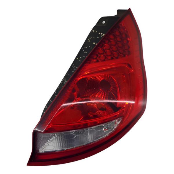 Lanterna Traseira Direita Ford New Fiesta 2014 A 2016 Direito/passageiro Vermelho