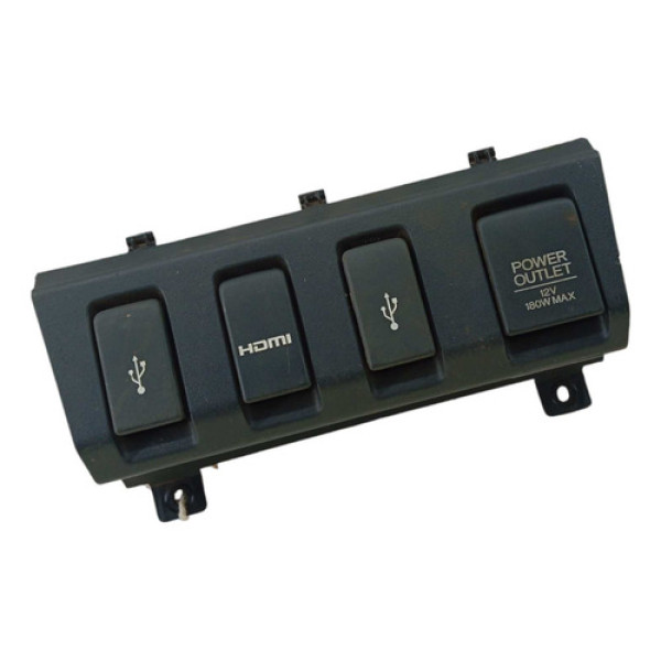 Acabamento Moldura Tomada Usb Honda Hrv 2016 2019