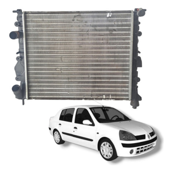 Radiador Água Motor Renault Clio 1.0 16v 2004