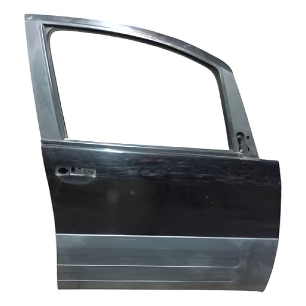 Porta Dianteira Direita Fiat Idea Adventure 2006 2010 Dianteira Direita Preto Com Cinza