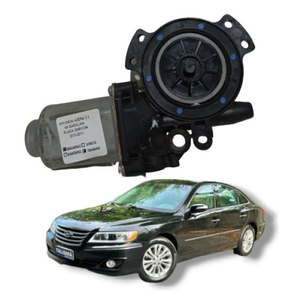 Motor Máquina Vidro Traseiro Esquerdo Hyundai Azera 2008 11
