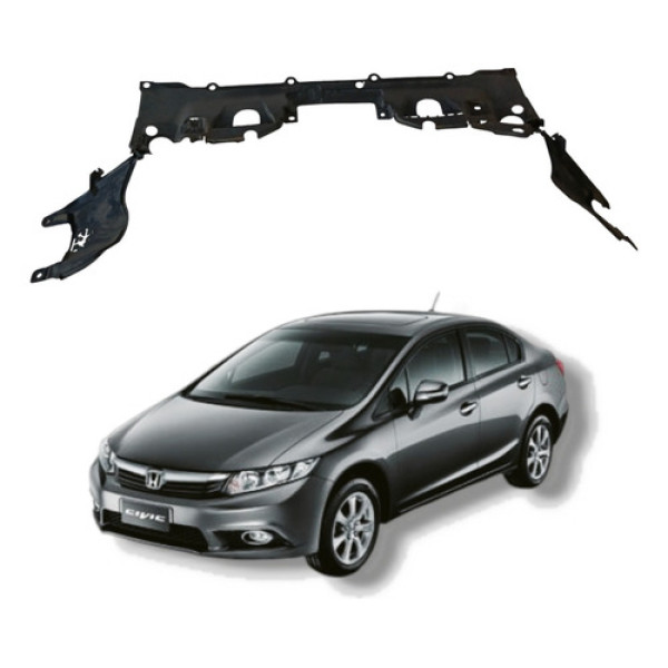 Defletor Parachoque Honda Civic Lxs 2012 2016