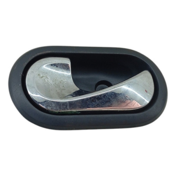 Macaneta Interna Tras Esq Renault Duster Oroch 2016 2021 Preto Traseira