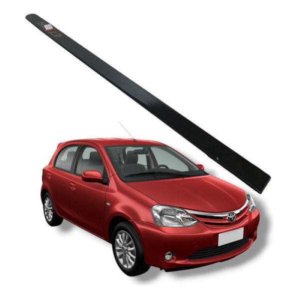 Friso Porta Dianteira Direita Toyota Etios 2012 A 2020 Preto