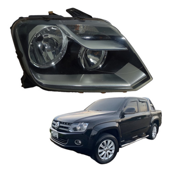 Farol Direito Volkswagen Amarok 2011  17 Direito/passageiro