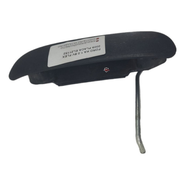 Maçaneta Externa Dianteira Esquerda Ford Ka 1.0 2009 Preto Dianteira